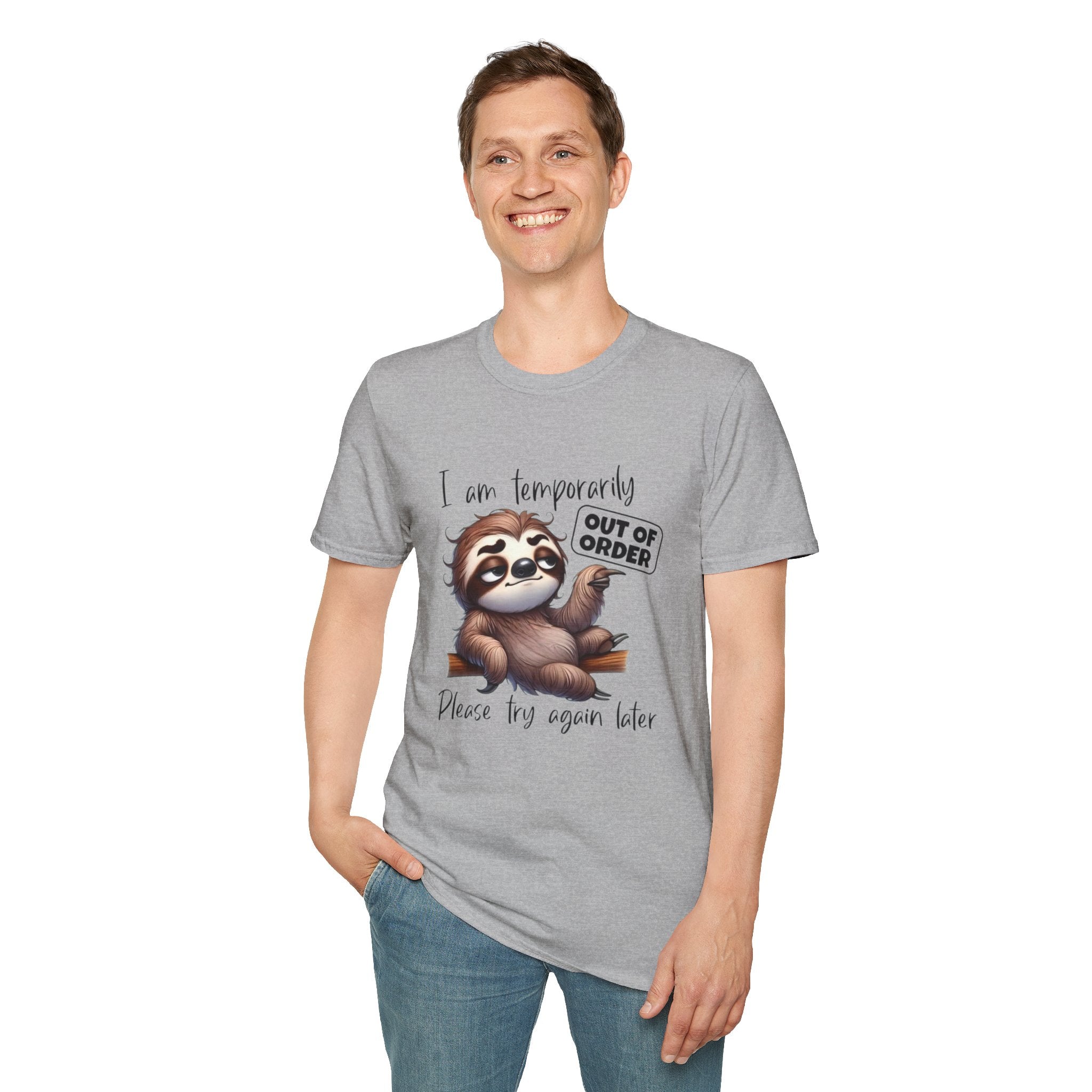 Sloth 'Temporarily Out of Order' T-Shirt