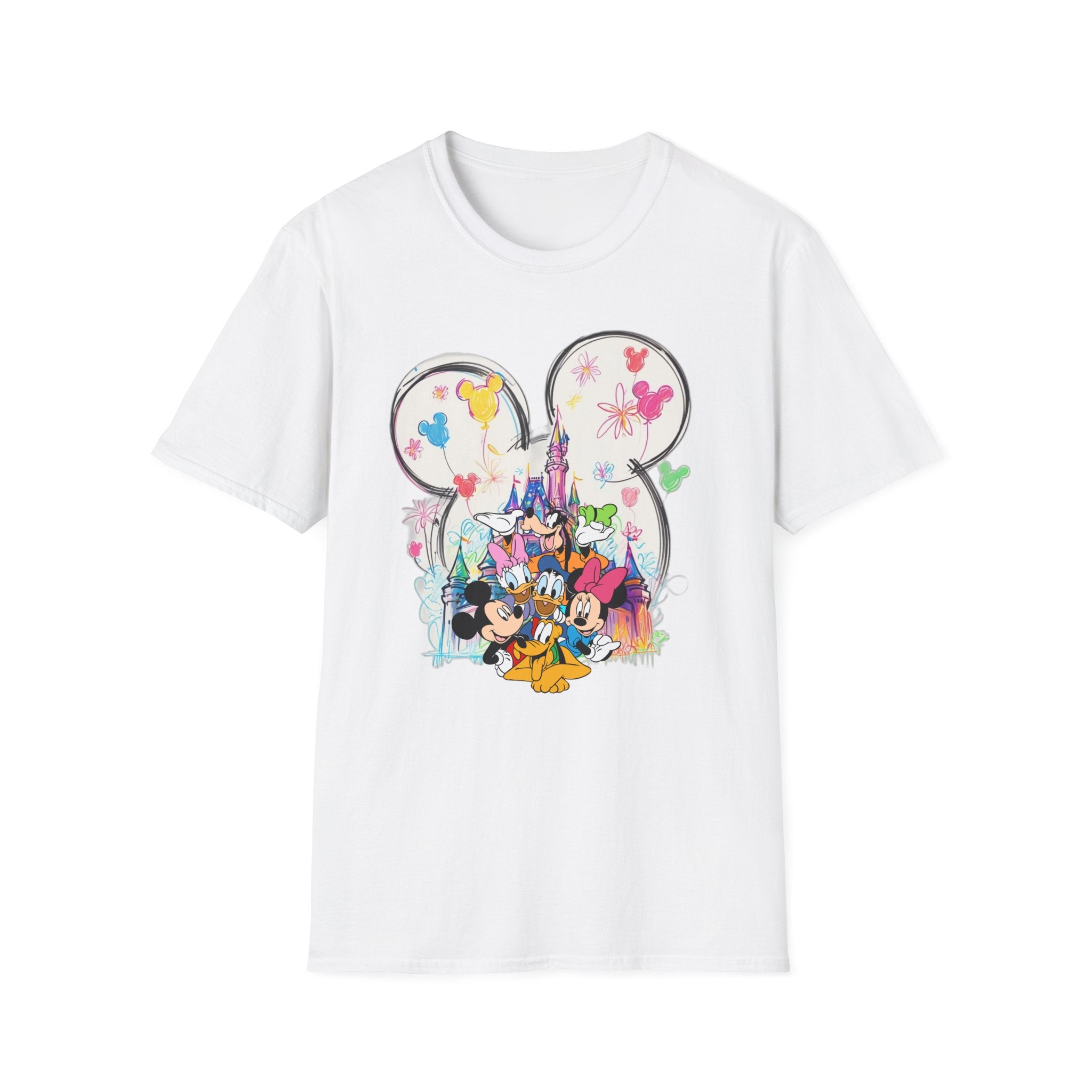 Disney Castle & Friends Watercolor T-Shirt