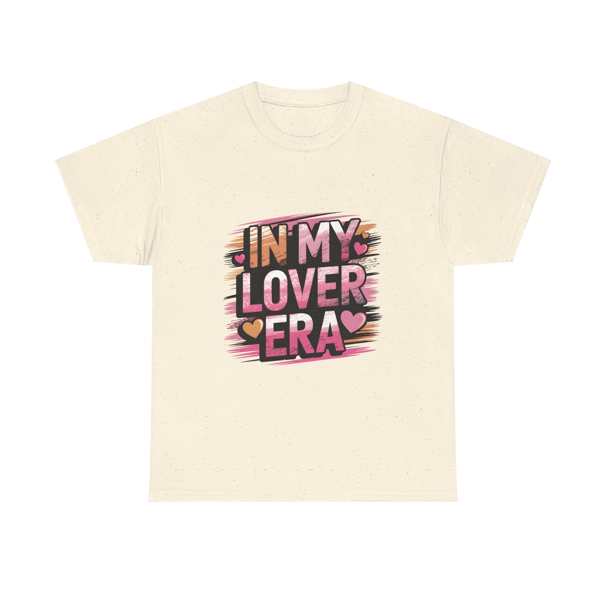 T-Shirt — "In My Lover Era" Pink Heart Graphic Tee