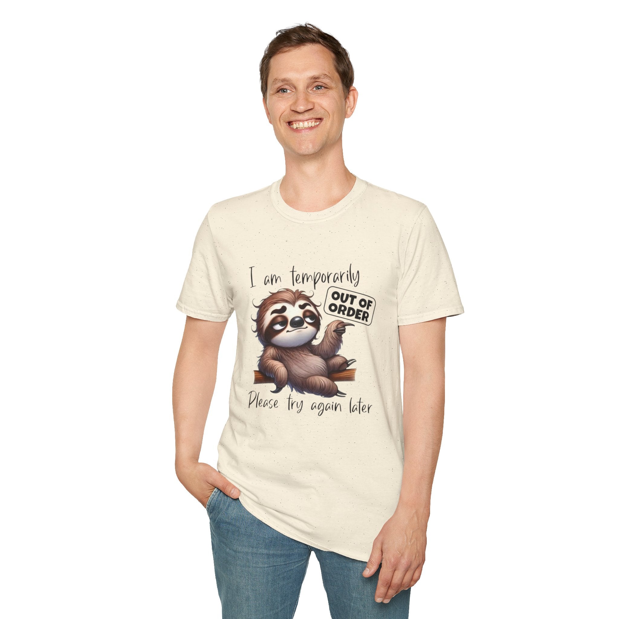 Sloth 'Temporarily Out of Order' T-Shirt