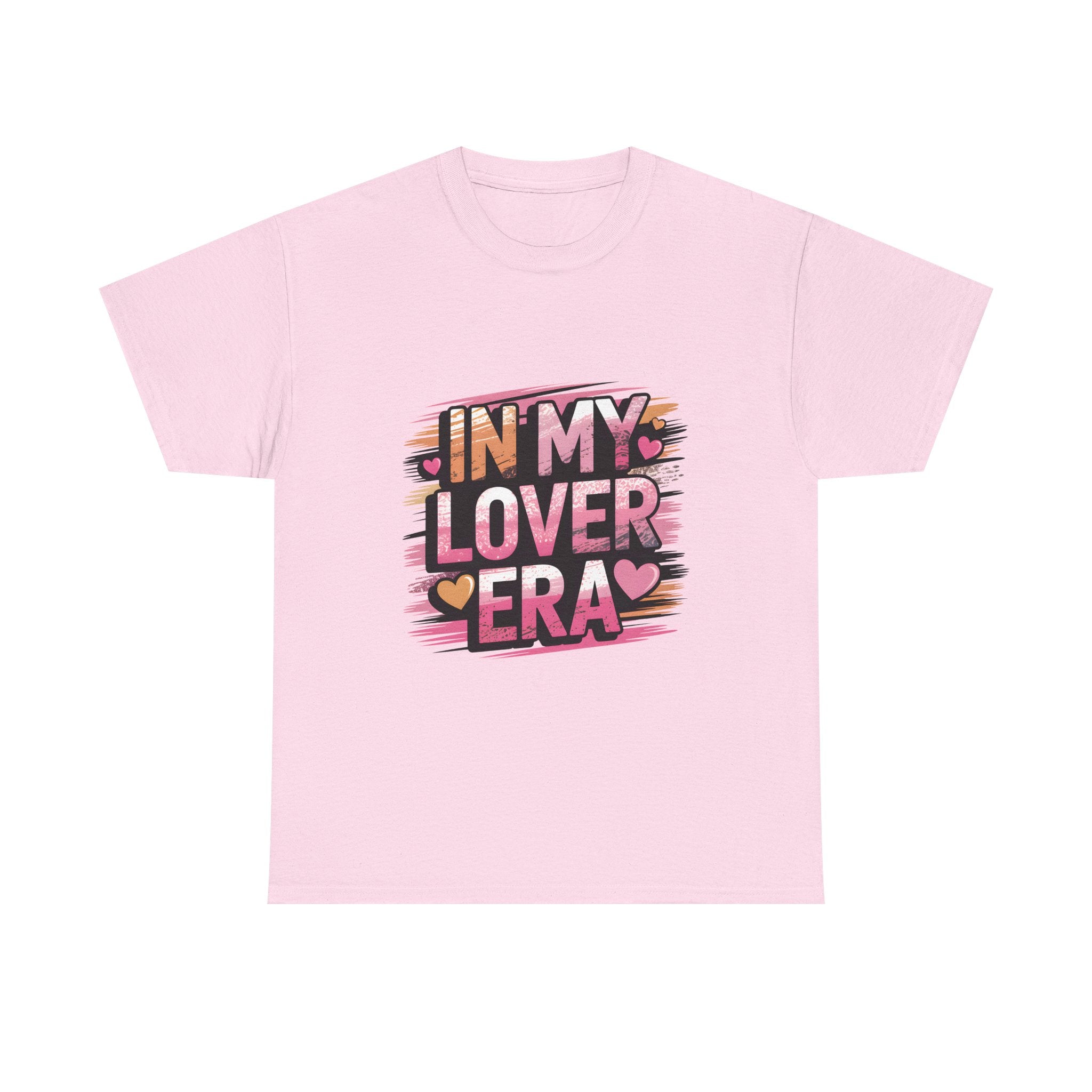 T-Shirt — "In My Lover Era" Pink Heart Graphic Tee