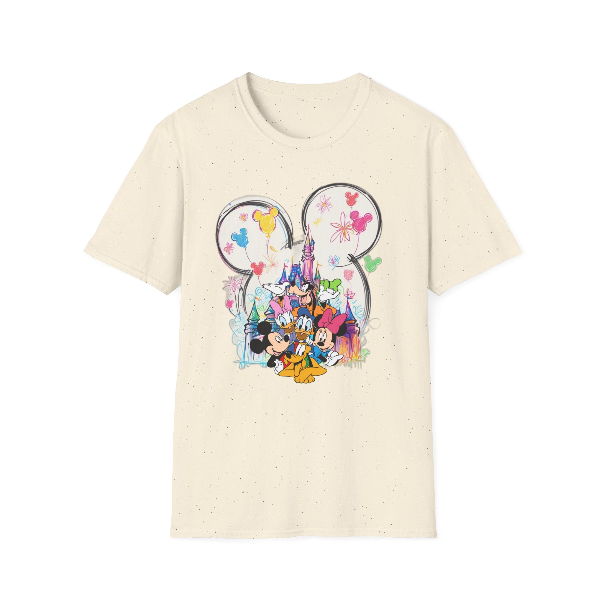 Disney Castle & Friends Watercolor T-Shirt