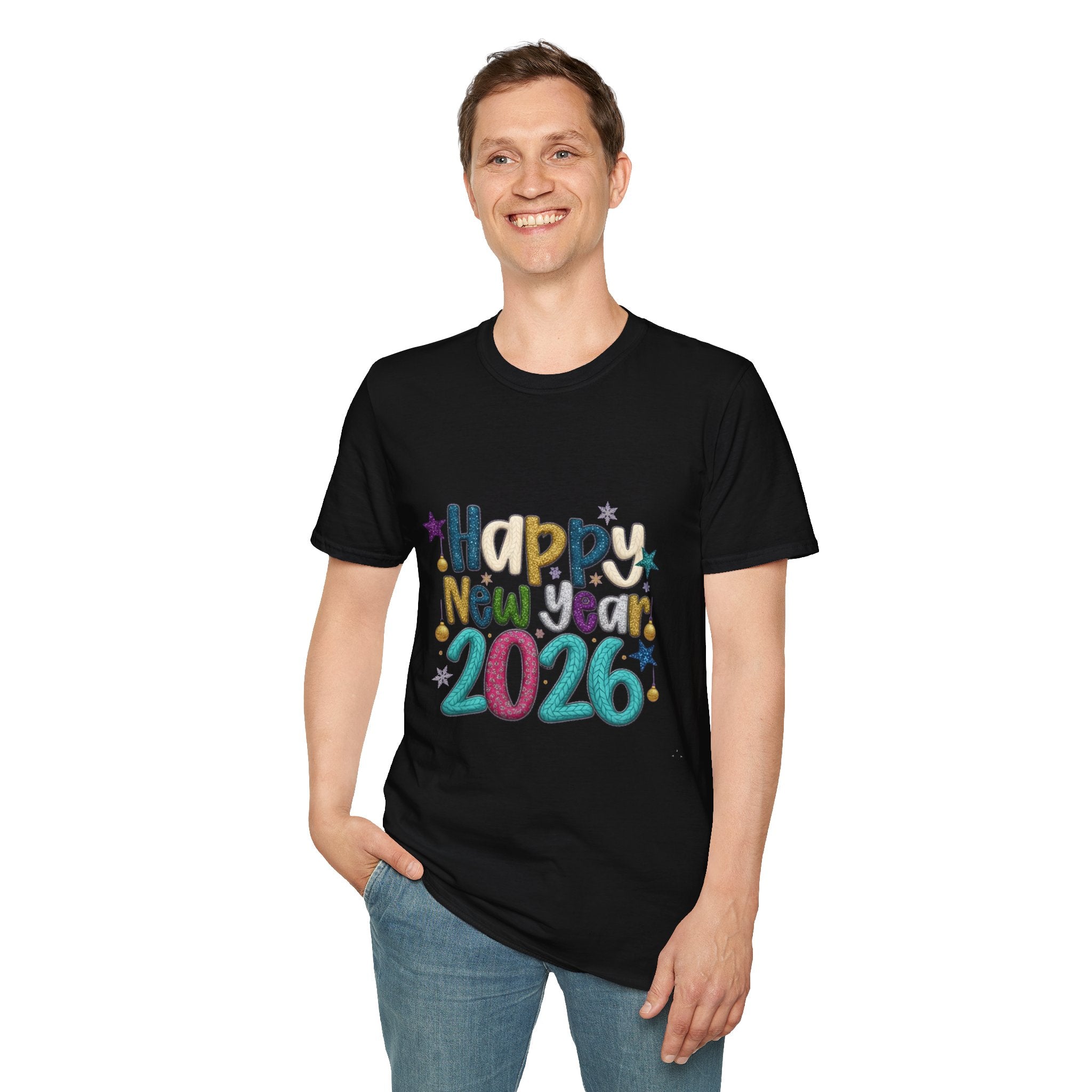 Happy New Year 2026 T-Shirt — Festive Celebration Tee