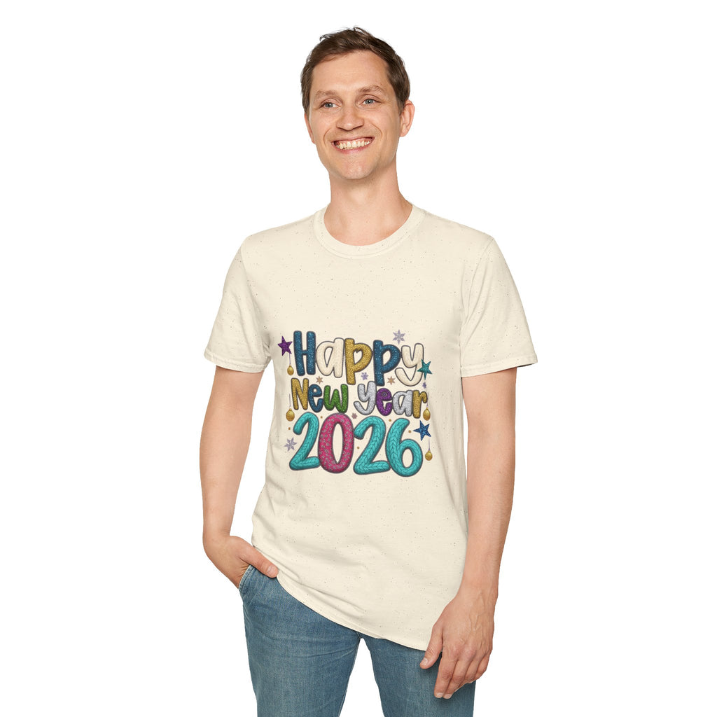 Happy New Year 2026 T-Shirt — Festive Celebration Tee