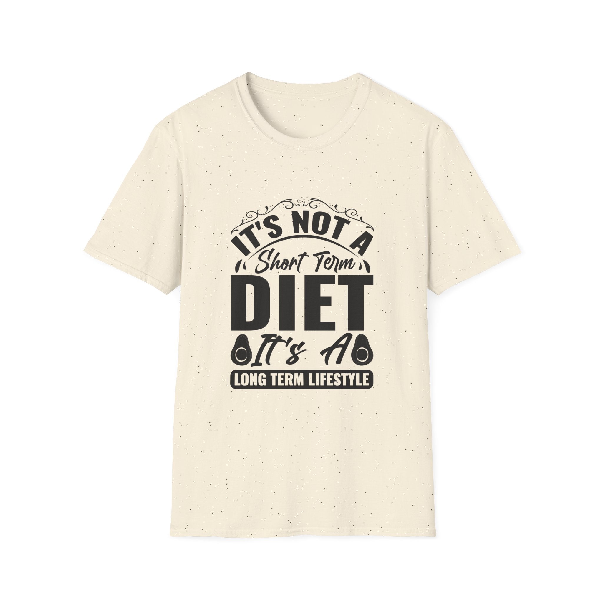 It's Not A Diet T-Shirt – "It's A Long Term Lifestyle" Fitness Tee