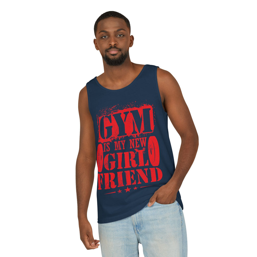 Gym Is My New Girlfriend Tank Top — Funny Workout Fitness Tank
