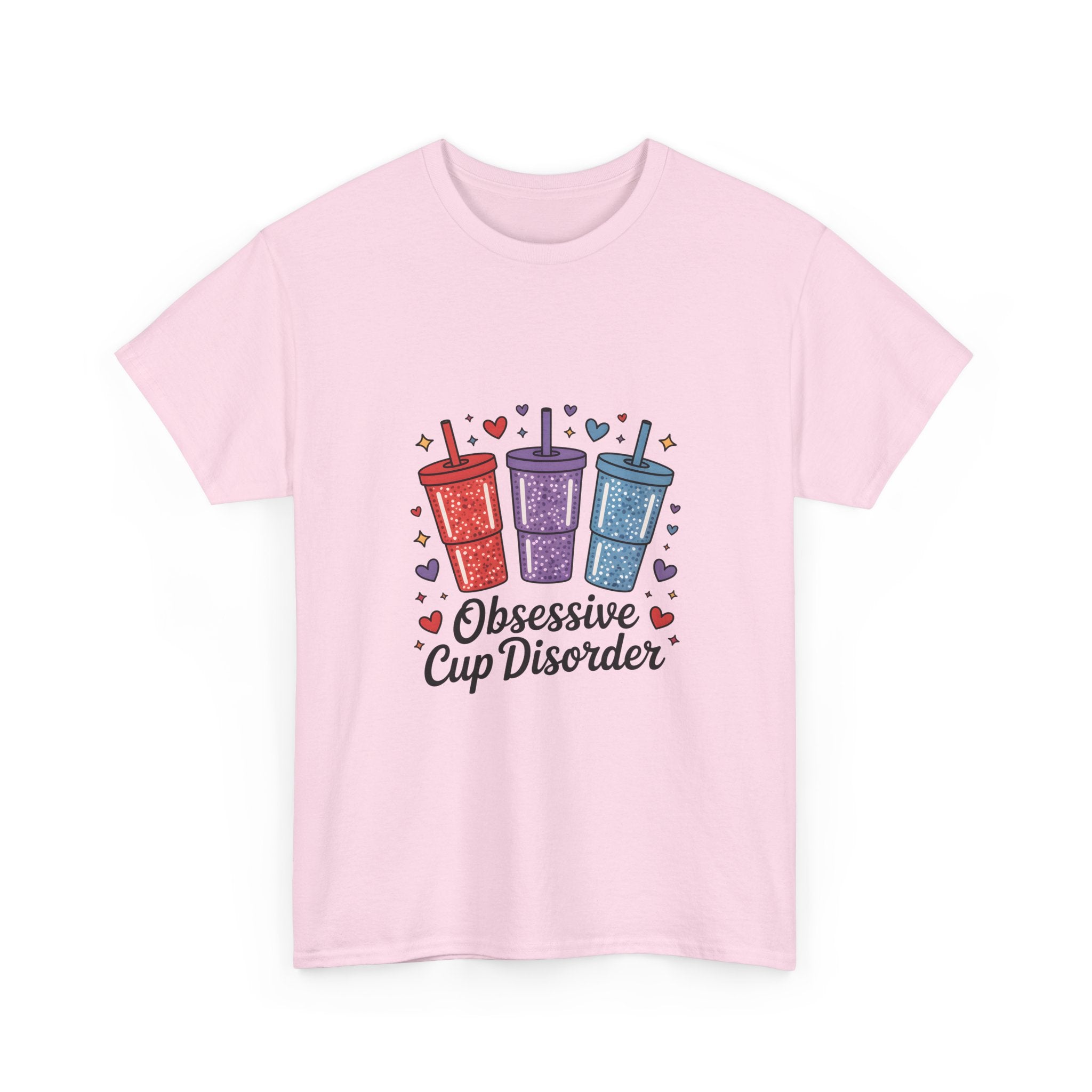 Obsessive Cup Disorder T‑Shirt — Funny Travel Mug Lover Tee