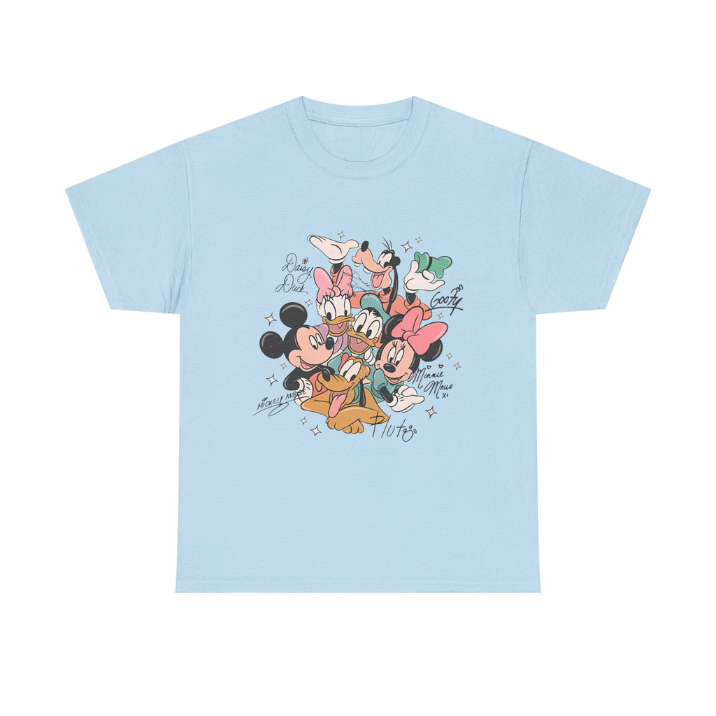 Disney Friends Collage T-Shirt — Mickey, Minnie, Donald & Goofy Graphic Tee
