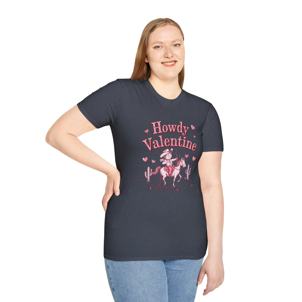 Howdy Valentine T-Shirt — Western Cowboy Valentine Tee