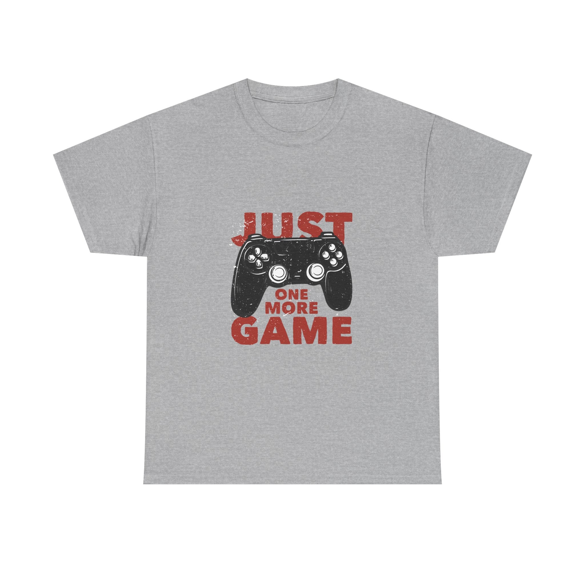 Gamer Tee - "Just One More Game" Controller Graphic T-Shirt