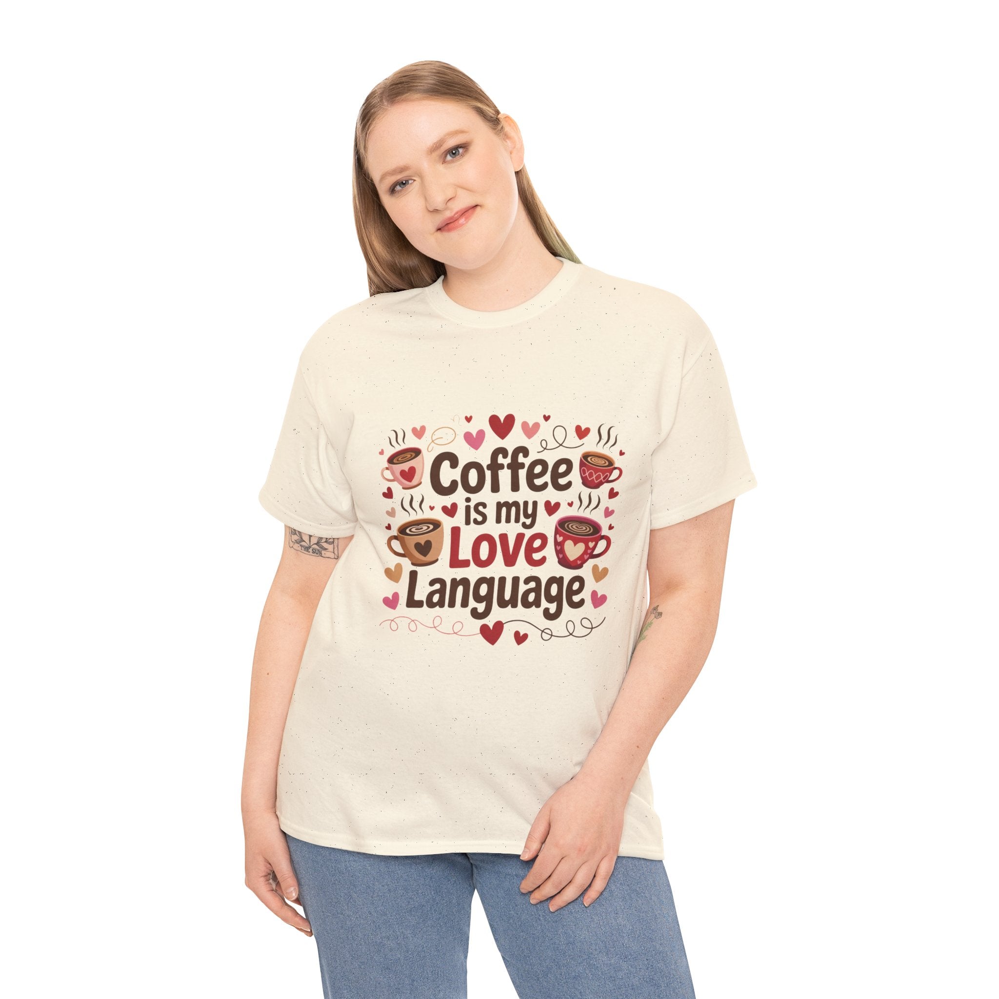 Coffee Is My Love Language T-Shirt — Cute Coffee Lover Tee
