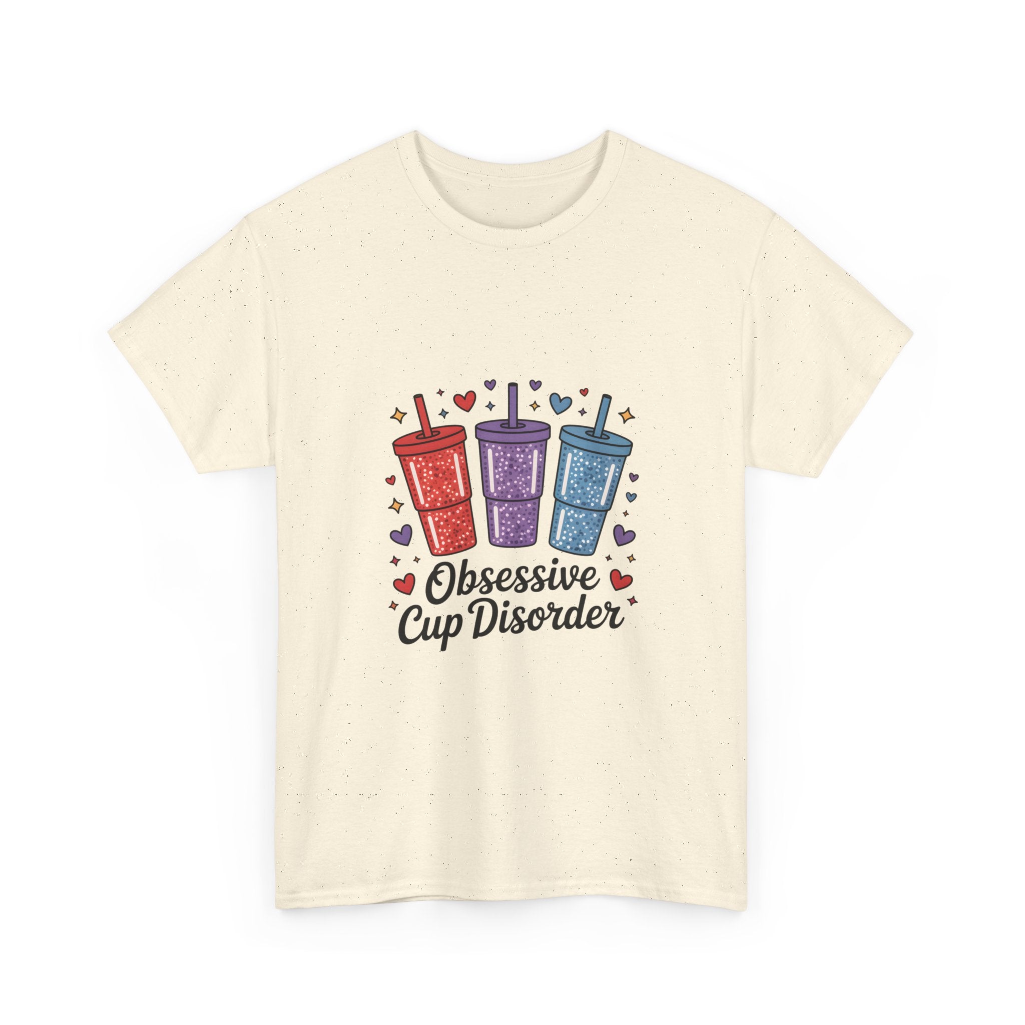 Obsessive Cup Disorder T‑Shirt — Funny Travel Mug Lover Tee