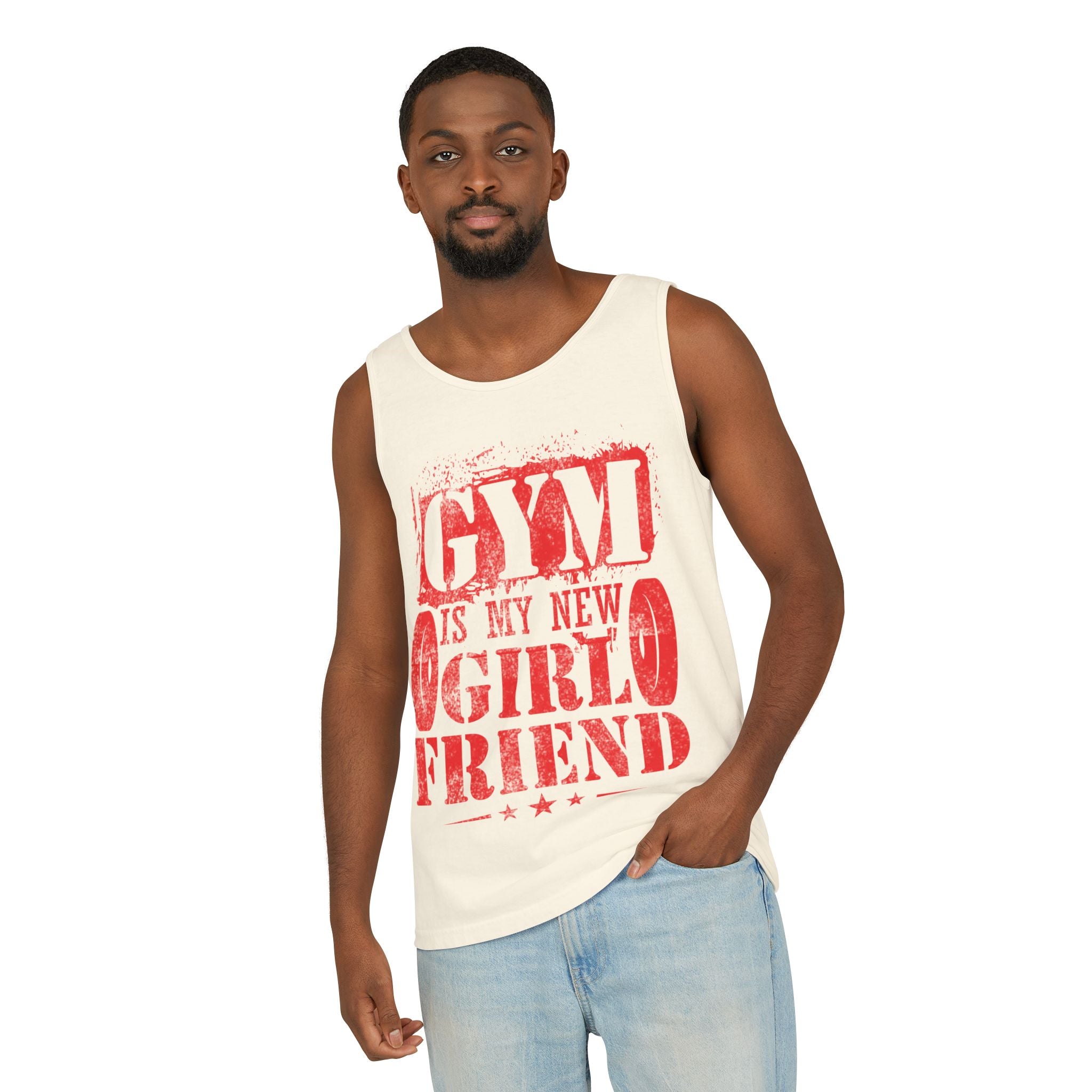 Gym Is My New Girlfriend Tank Top — Funny Workout Fitness Tank