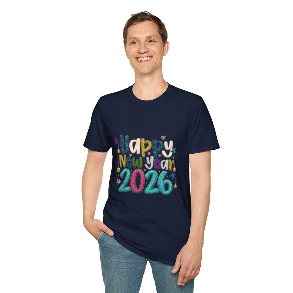 Happy New Year 2026 T-Shirt — Festive Celebration Tee