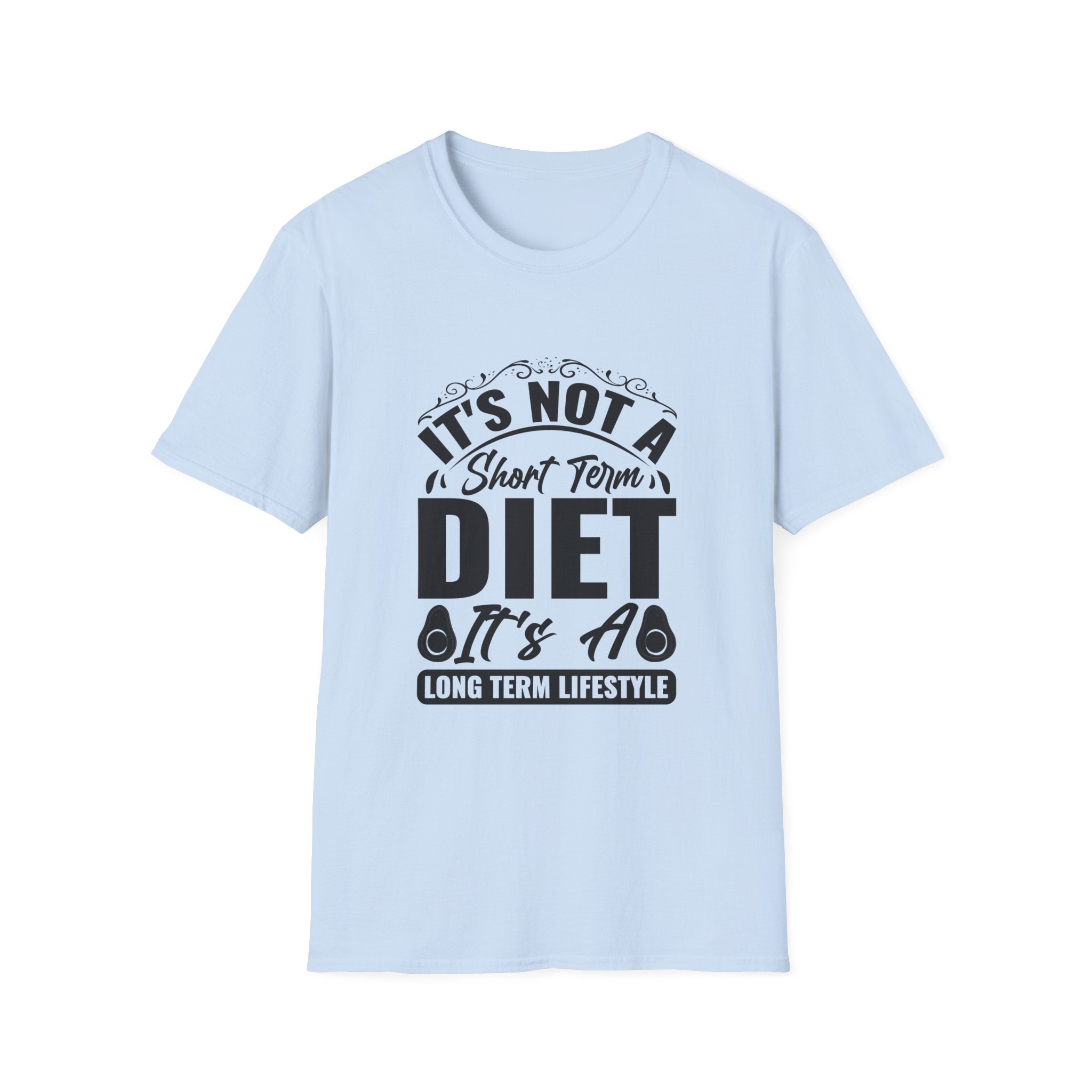 It's Not A Diet T-Shirt – "It's A Long Term Lifestyle" Fitness Tee