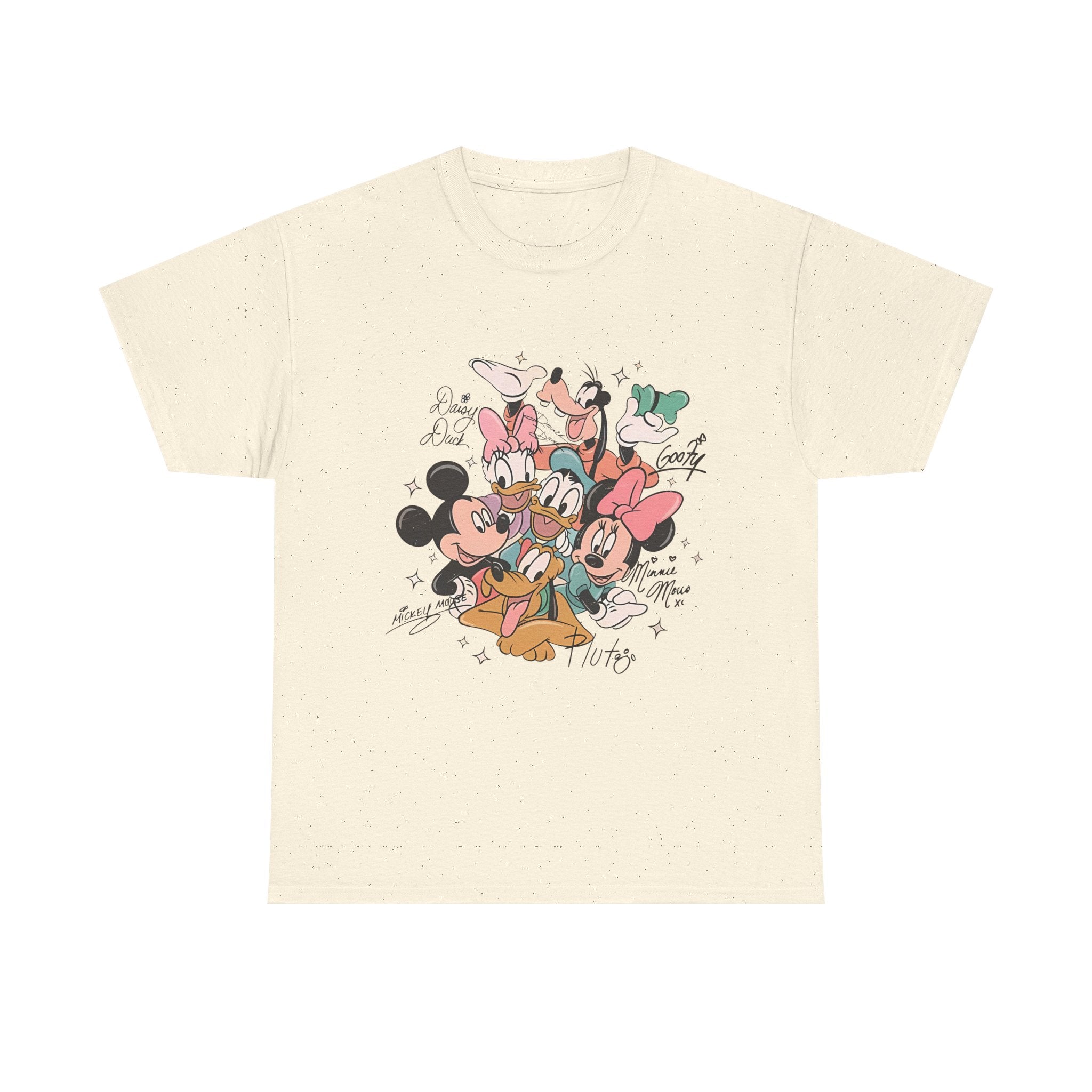 Disney Friends Collage T-Shirt — Mickey, Minnie, Donald & Goofy Graphic Tee