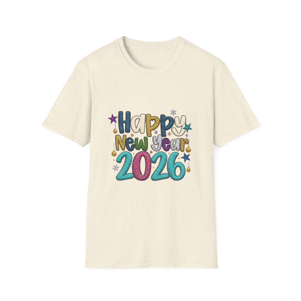 Happy New Year 2026 T-Shirt — Festive Celebration Tee