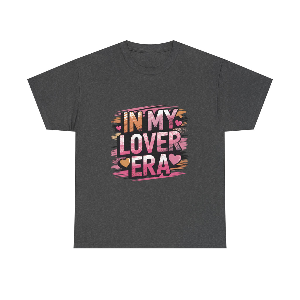 T-Shirt — "In My Lover Era" Pink Heart Graphic Tee