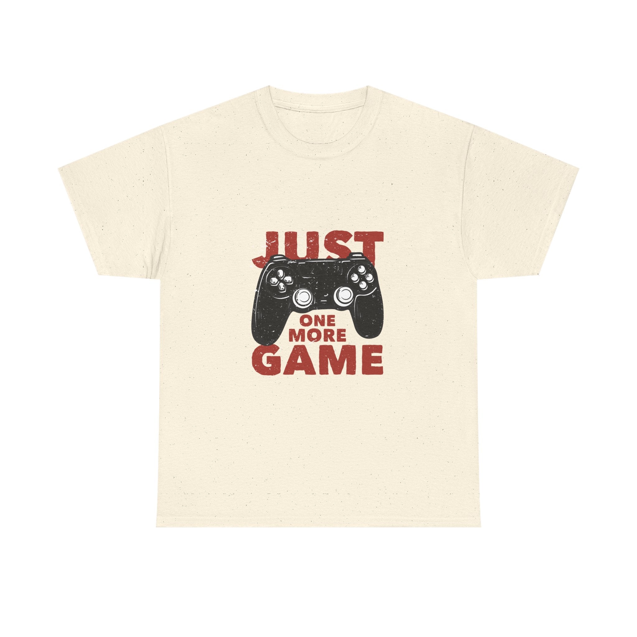 Gamer Tee - "Just One More Game" Controller Graphic T-Shirt