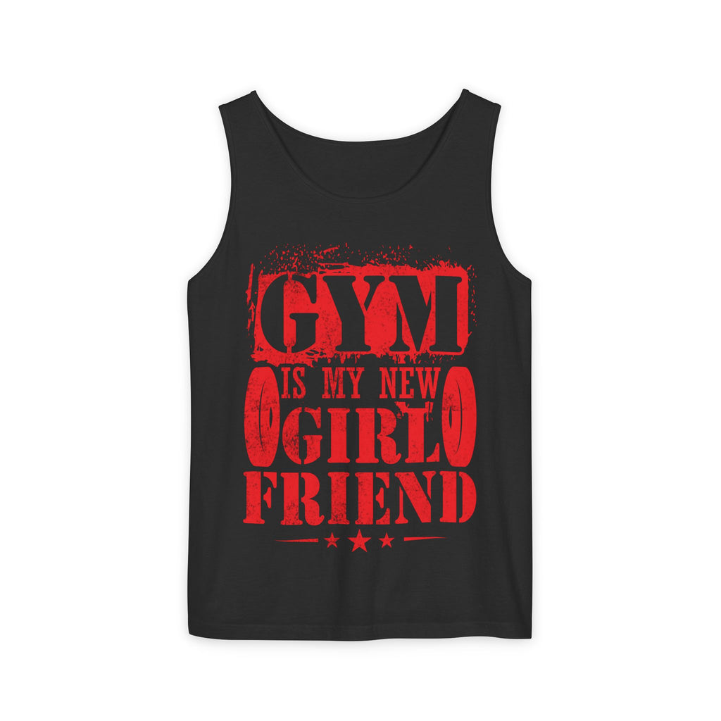 Gym Is My New Girlfriend Tank Top — Funny Workout Fitness Tank