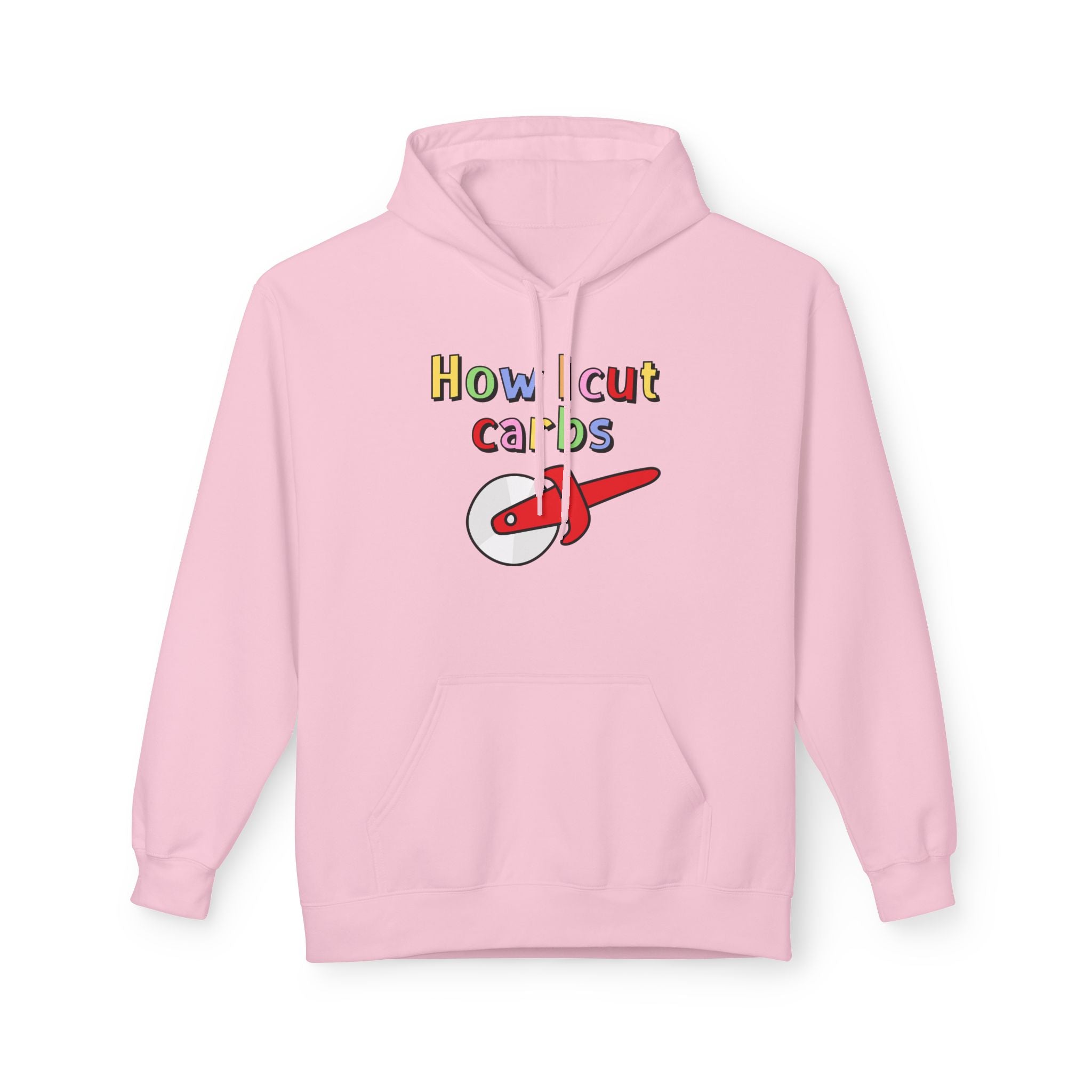 How I Cut Calories Hoodie — Funny Diet & Fitness Graphic Hoodie